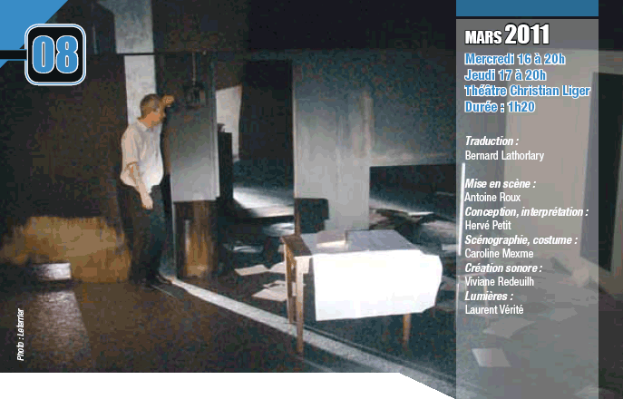 08 LE TERRIER, de Frantz Kafka Compagnie La Traverse